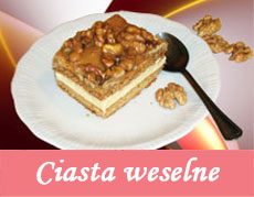 ciasta weselne