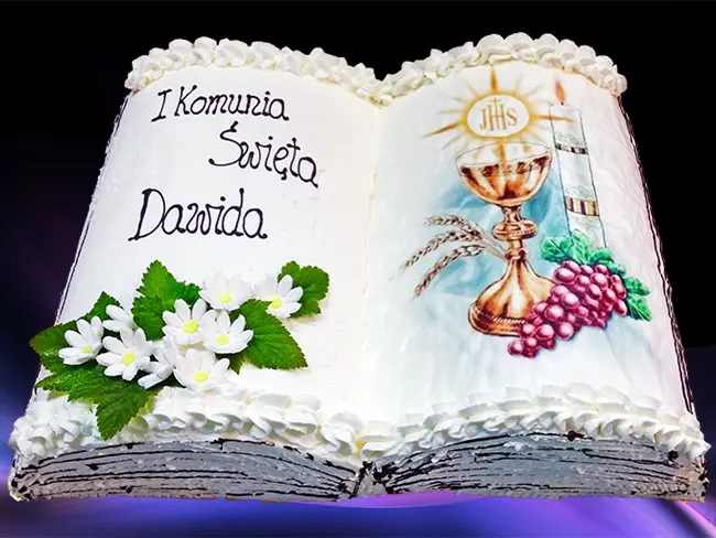komunijna otwarta książka