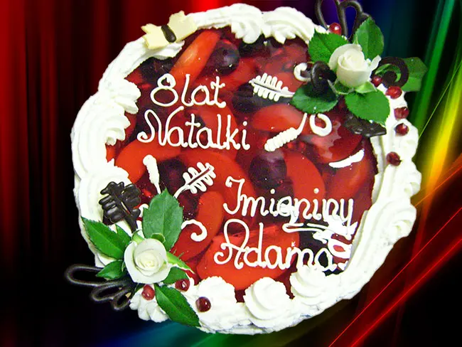 tort z galaretką