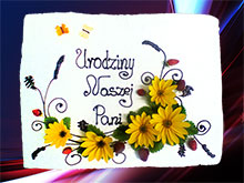 Tort biały