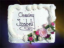Tort biały