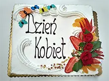 Tort biały