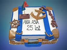 tort walizka