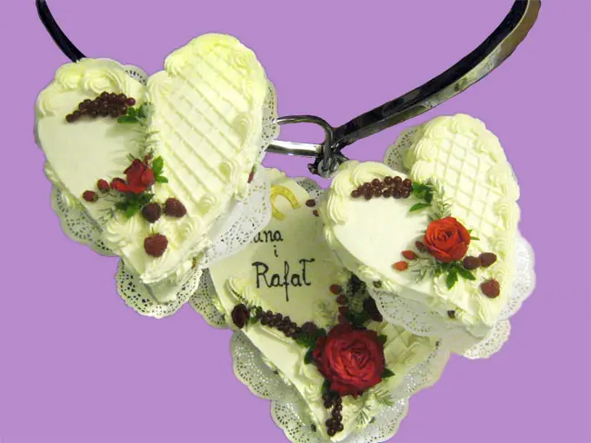 tort weselny